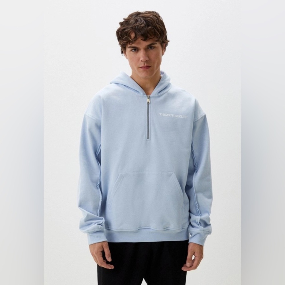 NWT The Couture Club Unisex Half Zip Sz S